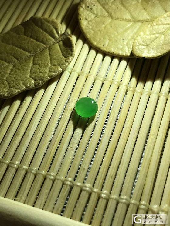 一对小胖娃_蛋面翡翠