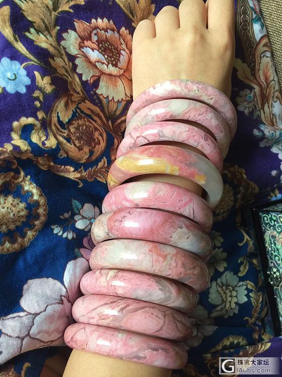 绝美蔷薇辉  闲鱼号：lsy刘22   喜欢联系美女们_珠串手镯蔷薇辉石
