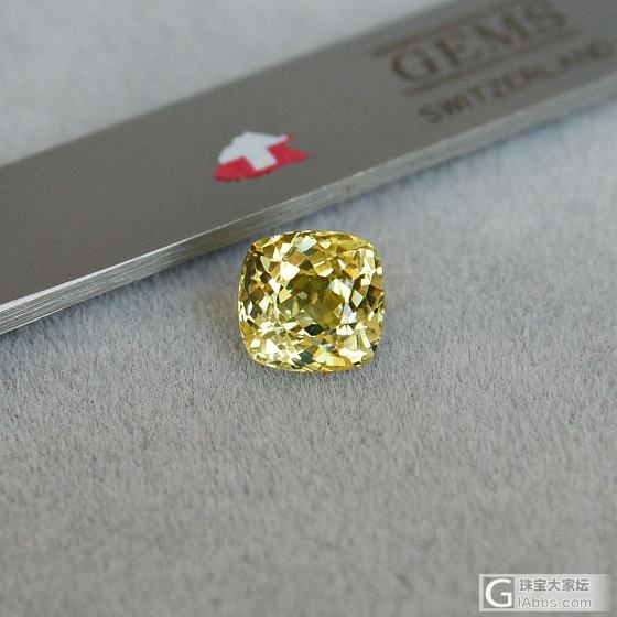 1.58ct 坦桑尼亚 金绿色 天然 枕形 方形 方枕 金绿宝石 戒指_刻面宝石金绿宝石