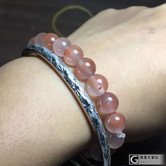 弄了一串南红珠子_南红