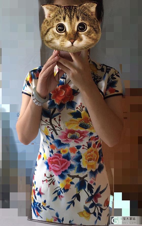 定做了一件旗袍_穿搭