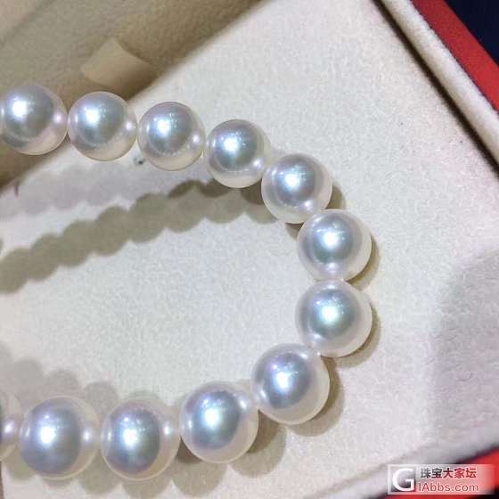 花珠虽然不如天女，但是也依然很漂亮哦_项链珍珠