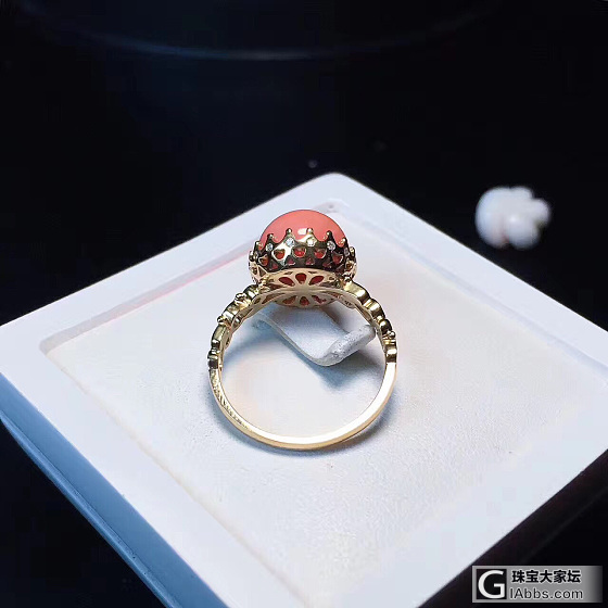 水泡戒指_珊瑚戒指