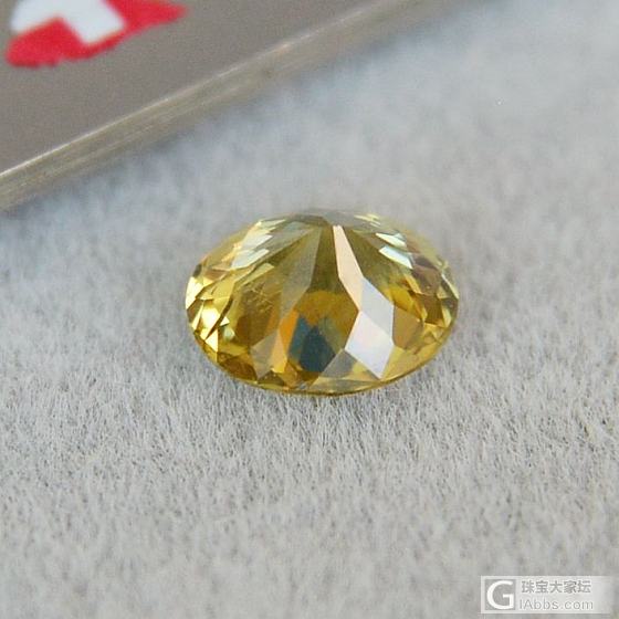 0.90ct 非洲 金绿色 金色 椭圆形 洁净 金绿宝石 精品 镶嵌定制_刻面宝石金绿宝石