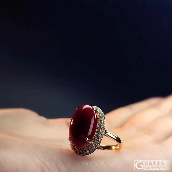 阿卡收藏级戒指_戒指珊瑚
