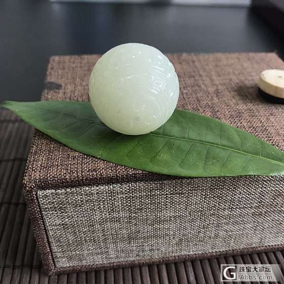 回纹珠 又叫富贵不断头 富贵连绵不断 仅三颗， 喜欢的微信qx45623看尺寸和..._配件和田玉
