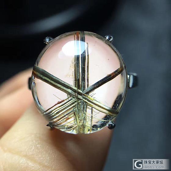 我家的天然水晶戒指_戒指水晶