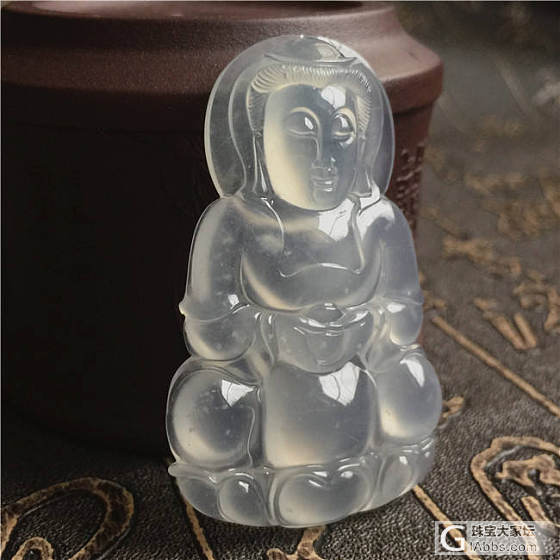 起光大观音~_翡翠