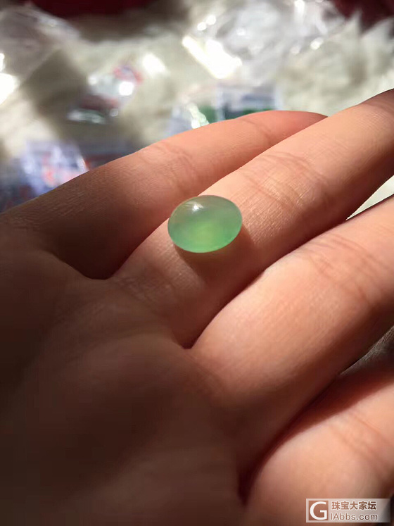 好看吗？_蛋面翡翠