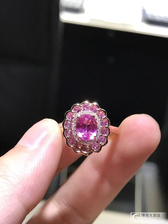粉蓝宝_戒指蓝宝石
