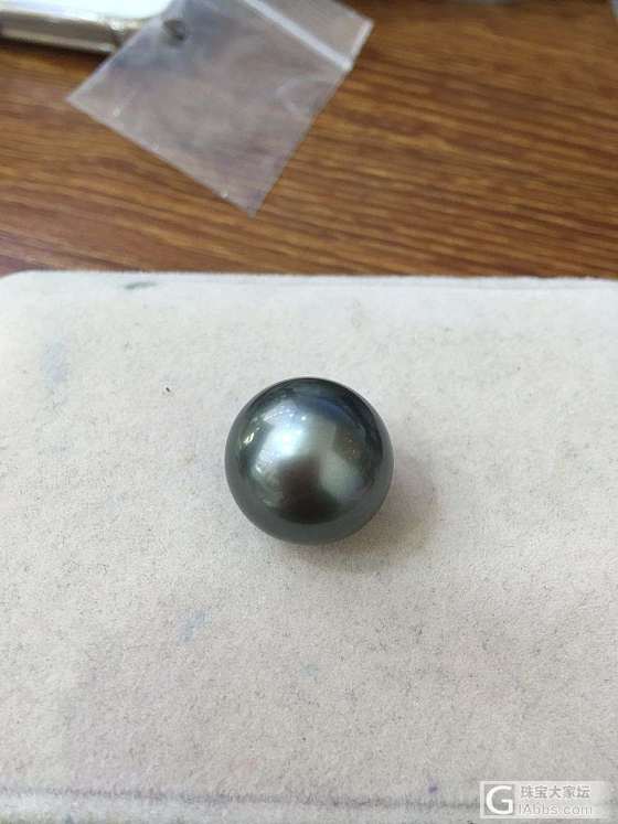 收藏级大溪地黑珍珠，17.4mm_珍珠海水珍珠