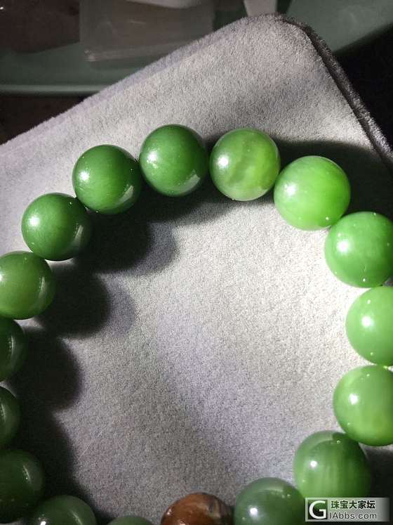 求助碧玉这样影响大不大_珠串碧玉