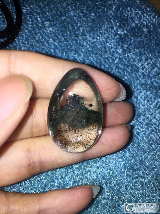 好伤心！今天收到的绿幽灵很可能是假的？_幽灵晶