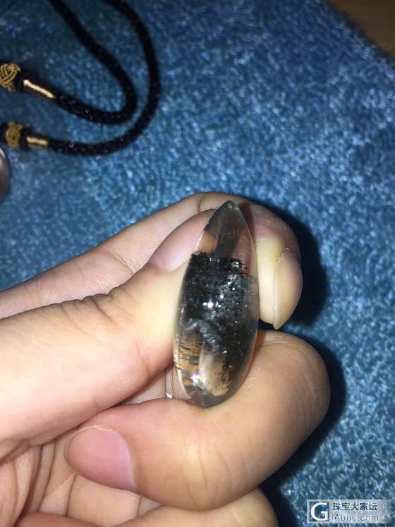 好伤心！今天收到的绿幽灵很可能是假的？_幽灵晶