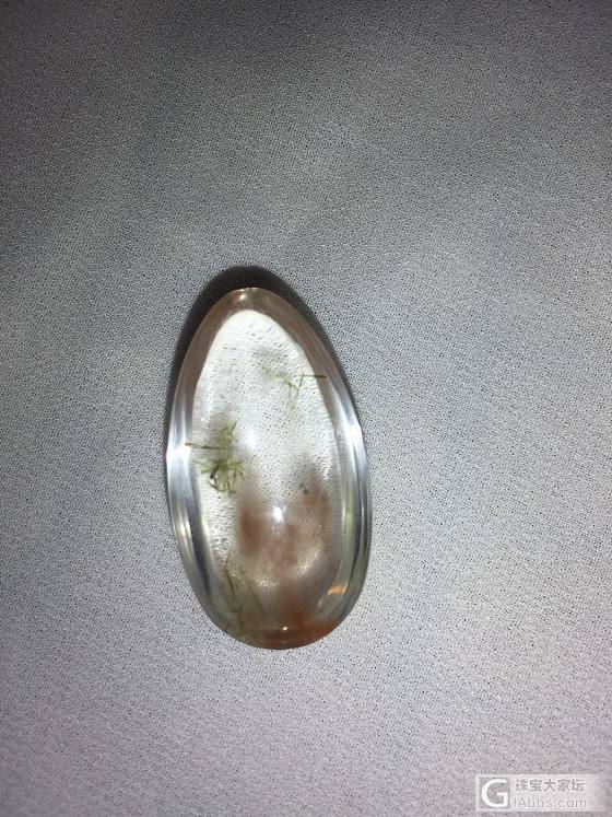 好伤心！今天收到的绿幽灵很可能是假的？_幽灵晶