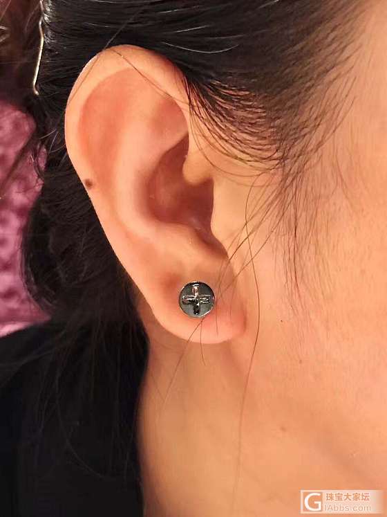 大家看看个性不？_耳钉