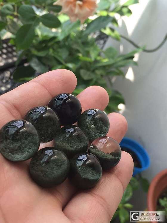 好伤心！今天收到的绿幽灵很可能是假的？_幽灵晶