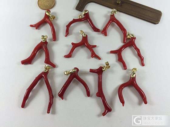 沙丁珊瑚原枝吊坠_吊坠珊瑚
