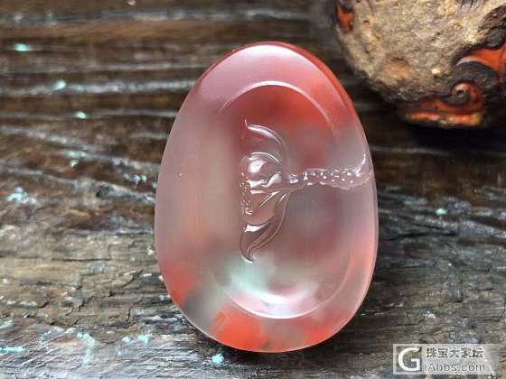 冰飘南红之美_雕刻南红