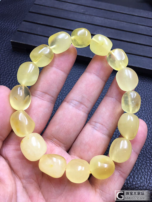 看看我这个随性！10块钱克价买的！值吗？_琥珀蜜蜡珠串