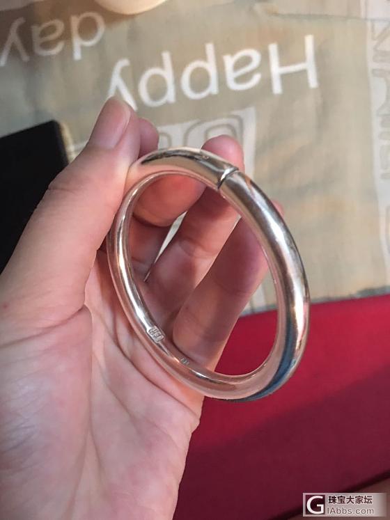 还是光面镯子耐磨_手镯银