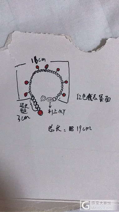 自己跑镶嵌做个手链，不知道成品出来会是怎么样的_设计翡翠