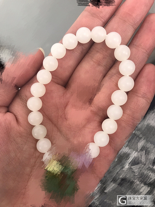 各位大哥大姐帮帮眼，新疆山料手串_珠串和田玉