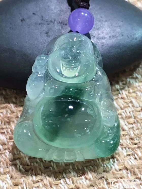 🎈🎈带色佛公_挂件翡翠