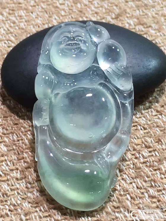 🎈🎈带色佛公_挂件翡翠