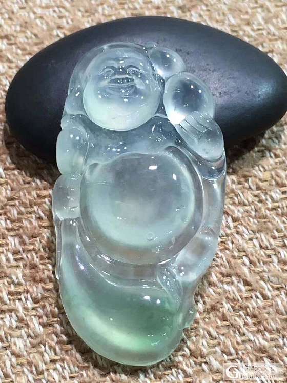 🎈🎈带色佛公_挂件翡翠