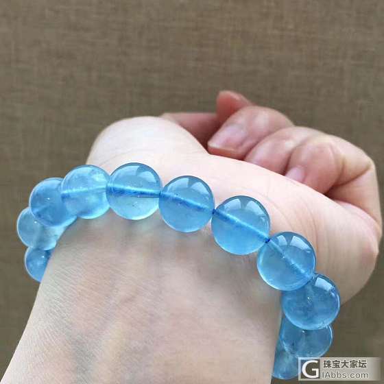 海蓝宝手链_手链海蓝宝