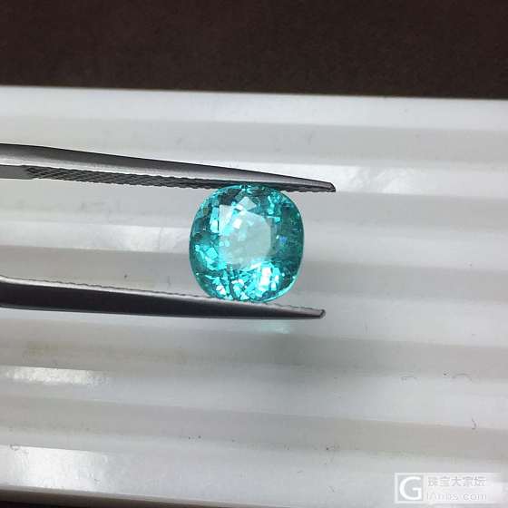 2克拉帕拉伊巴小精品，AIGS证书！_刻面宝石碧玺