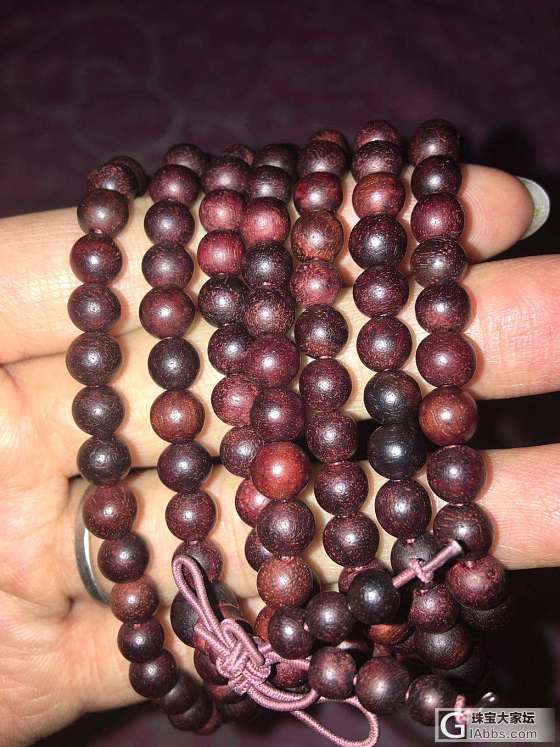 帮忙看看刚入的小叶紫檀手串怎么样？_珠串小叶紫檀