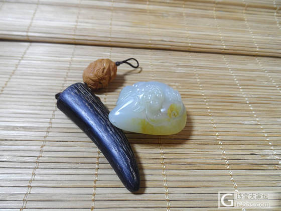 天然新疆和田白玉籽料原石枣红皮羊脂白玉貔貅_挂件和田玉