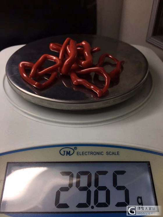 珊瑚天然圆圈枝_珊瑚