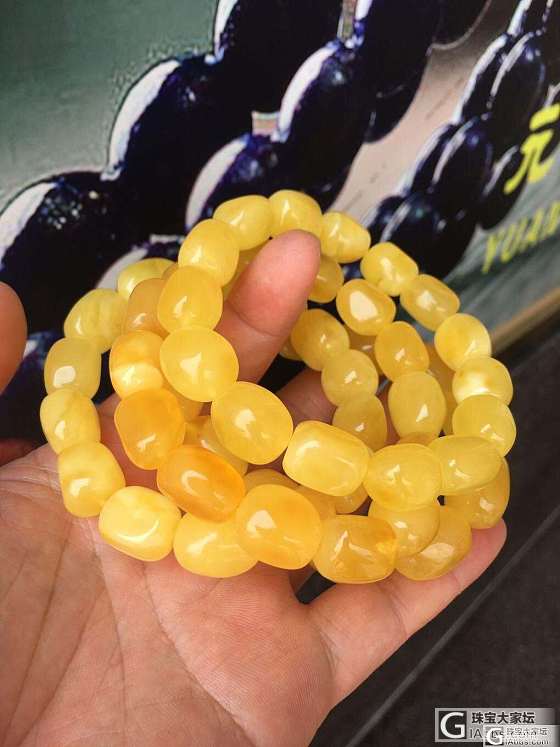 终于找到这颜色的手串了_蜜蜡珠串