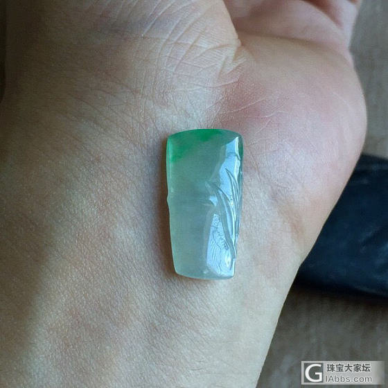 甜甜的非常清新的竹节_翡翠