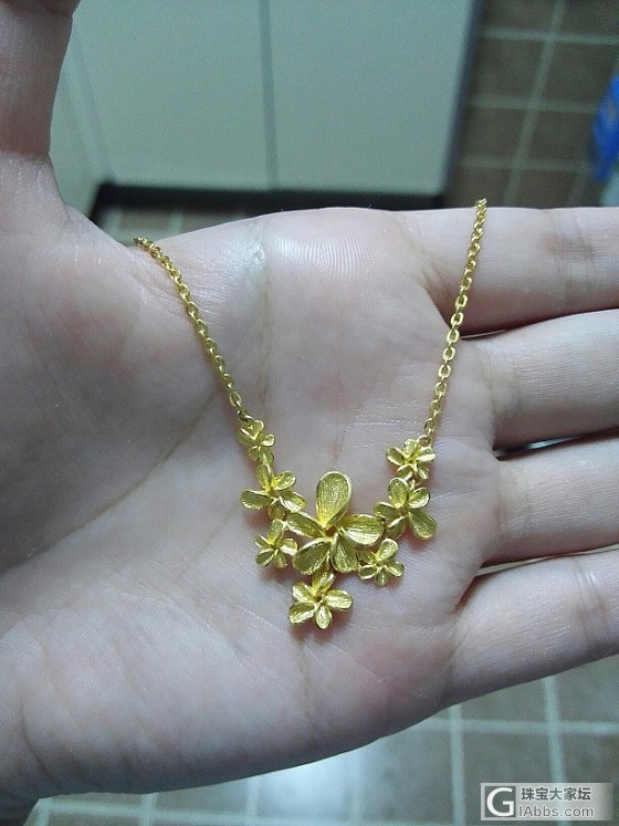 删帖。。_项链金