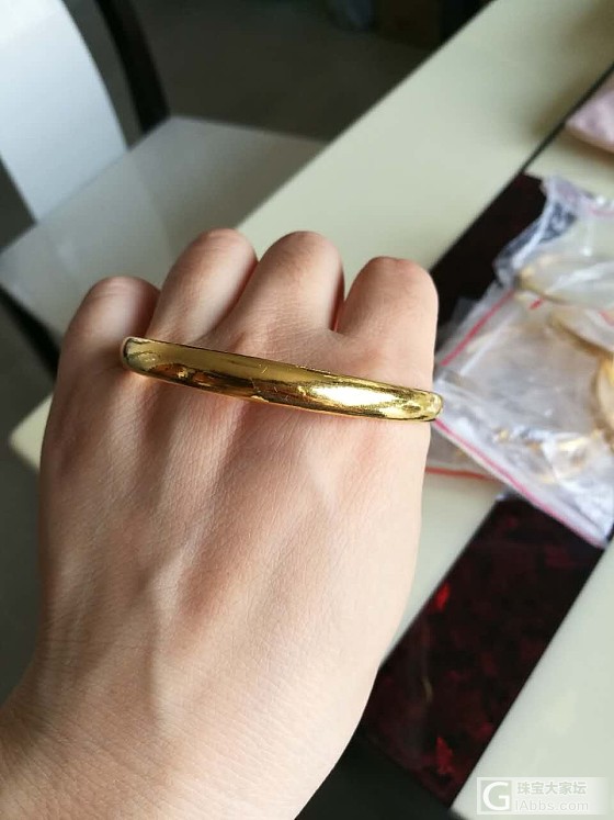 转周大福、明牌手镯，全是手镯_手镯金
