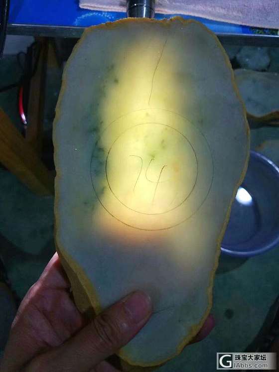 完美无裂糯冰飘兰花正圈手镯一手走，单个出也可以，圈口大小可以调整，价格美丽，喜欢..._原石翡翠
