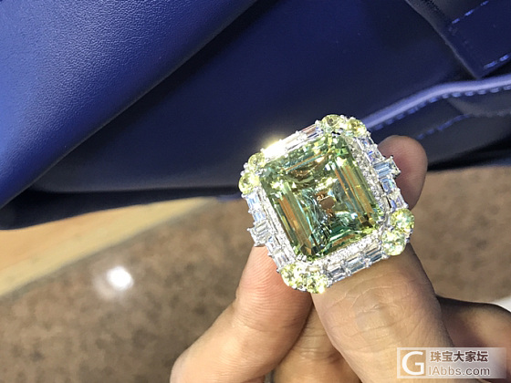 20卡绿柱石戒指（泰国工艺）_戒指绿柱石