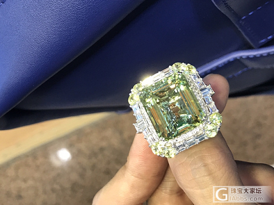 20卡绿柱石戒指（泰国工艺）_戒指绿柱石