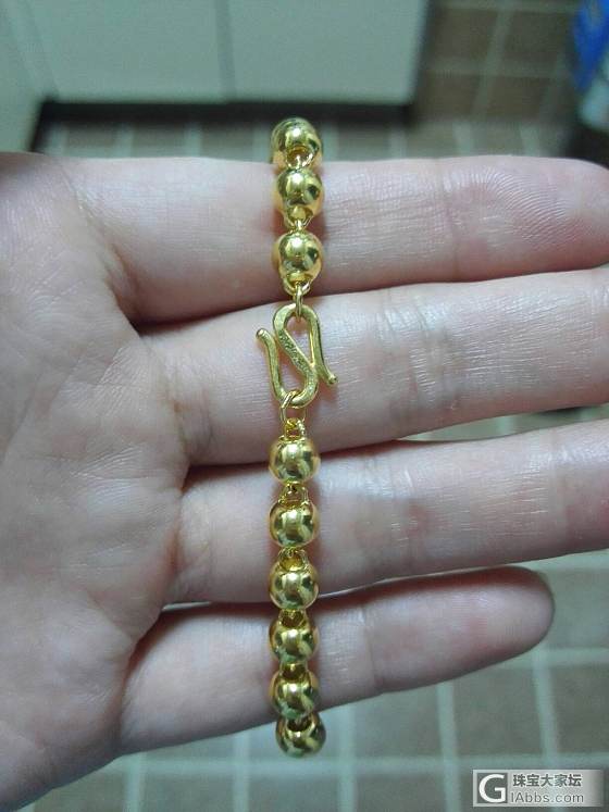 删帖。。_手链金