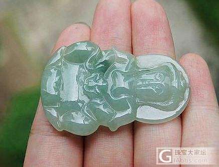 【花好月圆翡翠阁】淡绿翡翠A货观音2尊_翡翠