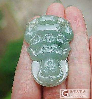 【花好月圆翡翠阁】淡绿翡翠A货观音2尊_翡翠