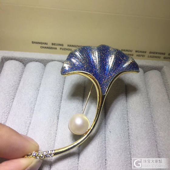 胸针_胸饰珍珠