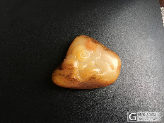 【喆熙美玉】22克独籽名家佛_原石和田玉