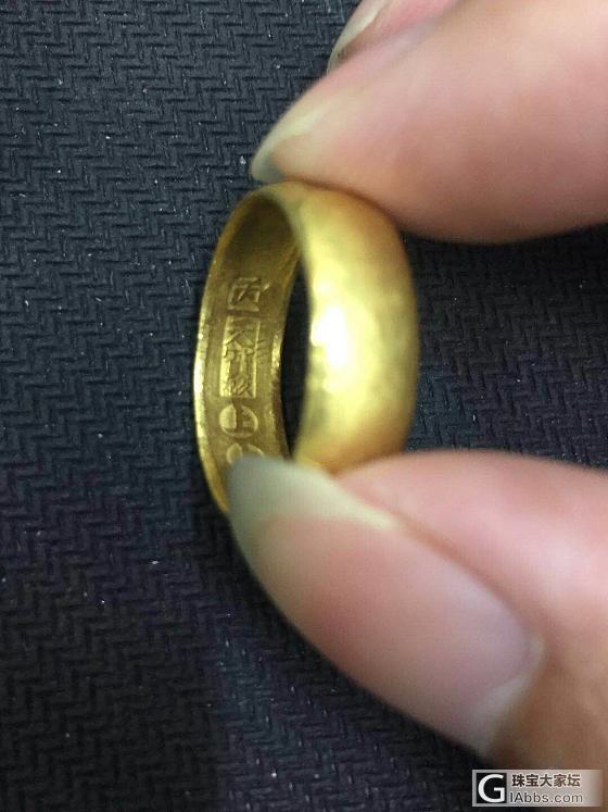 老金环戒_老金戒指