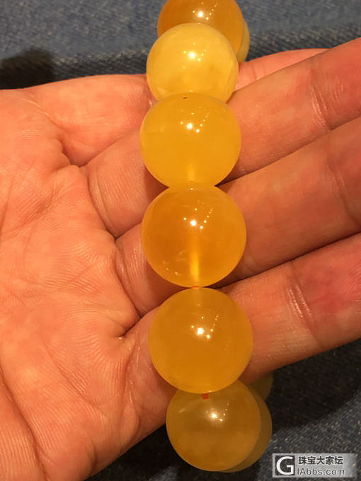 蜜蜡手串_琥珀蜜蜡珠串