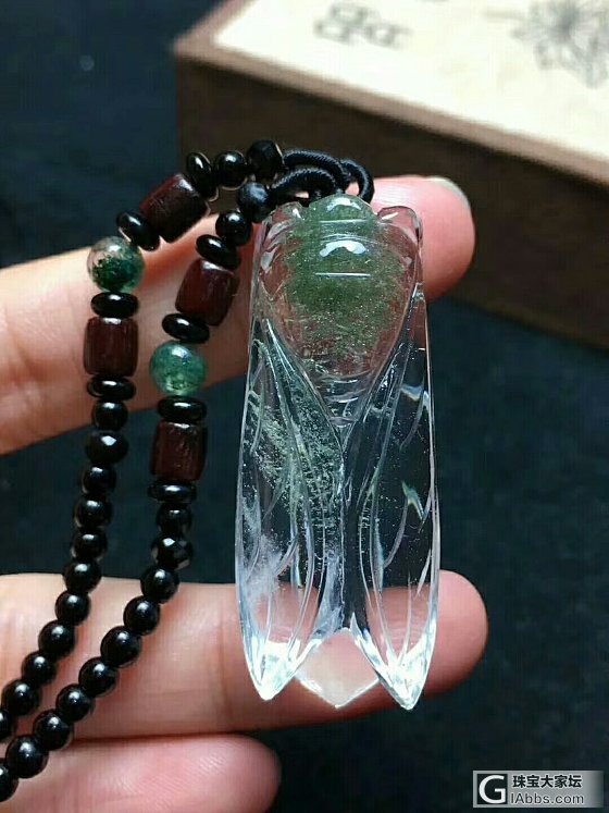 纯天然绿幽灵~~情侣装_挂件绿幽灵